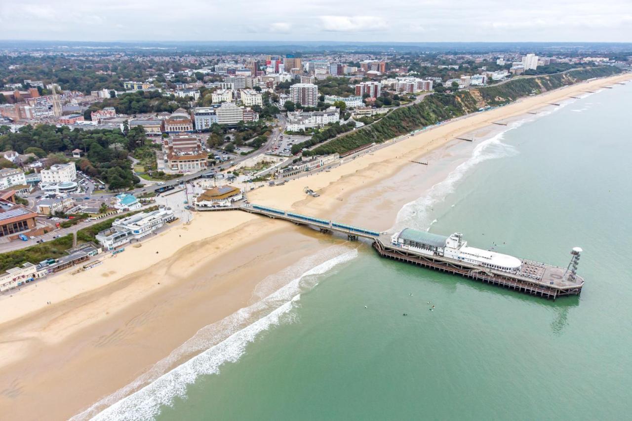 Lovely One Bed Duplex Flat Bournemouth Bagian luar foto